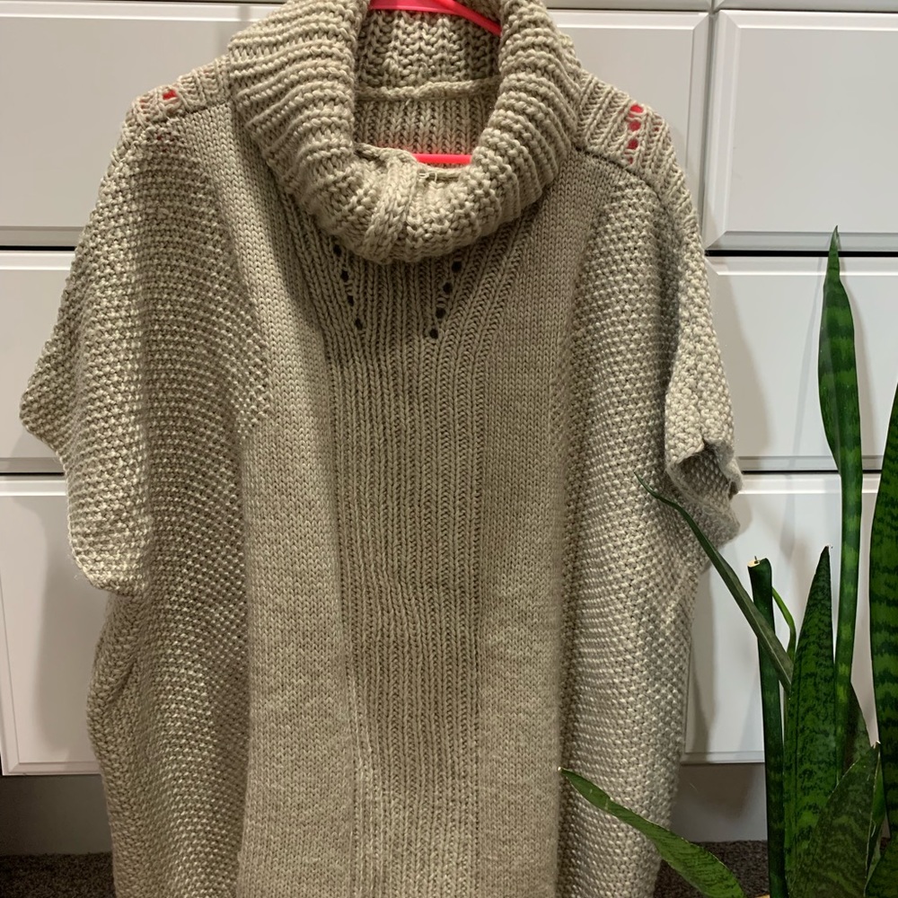 Tan oversize sweater
